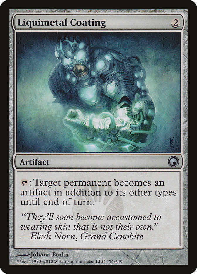 Liquimetal Coating [Scars of Mirrodin] | The Gaming-Verse