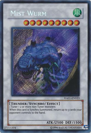 Mist Wurm [HA01-EN023] Secret Rare | The Gaming-Verse