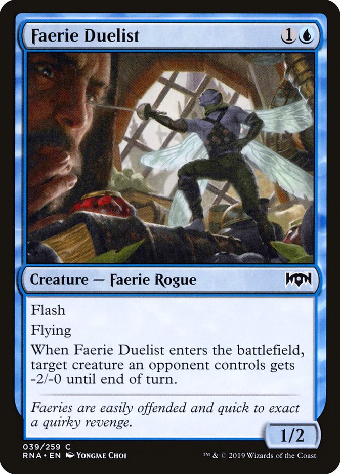 Faerie Duelist [Ravnica Allegiance] | The Gaming-Verse