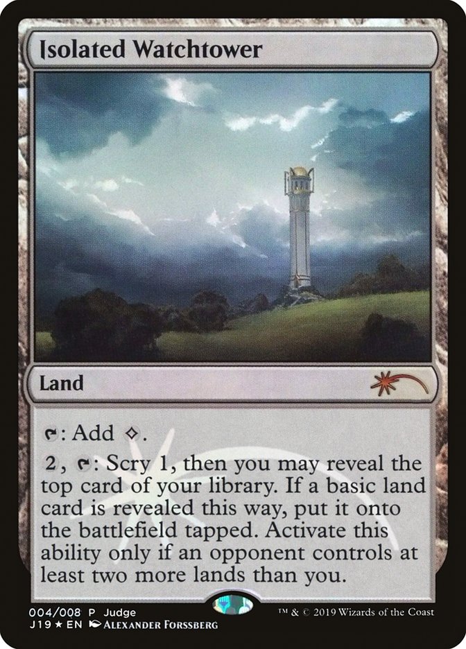 Isolated Watchtower [Judge Gift Cards 2019] | The Gaming-Verse