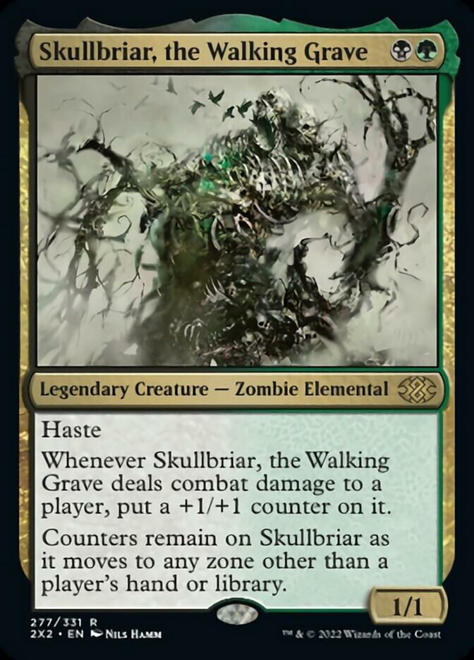 Skullbriar, the Walking Grave [Double Masters 2022] | The Gaming-Verse