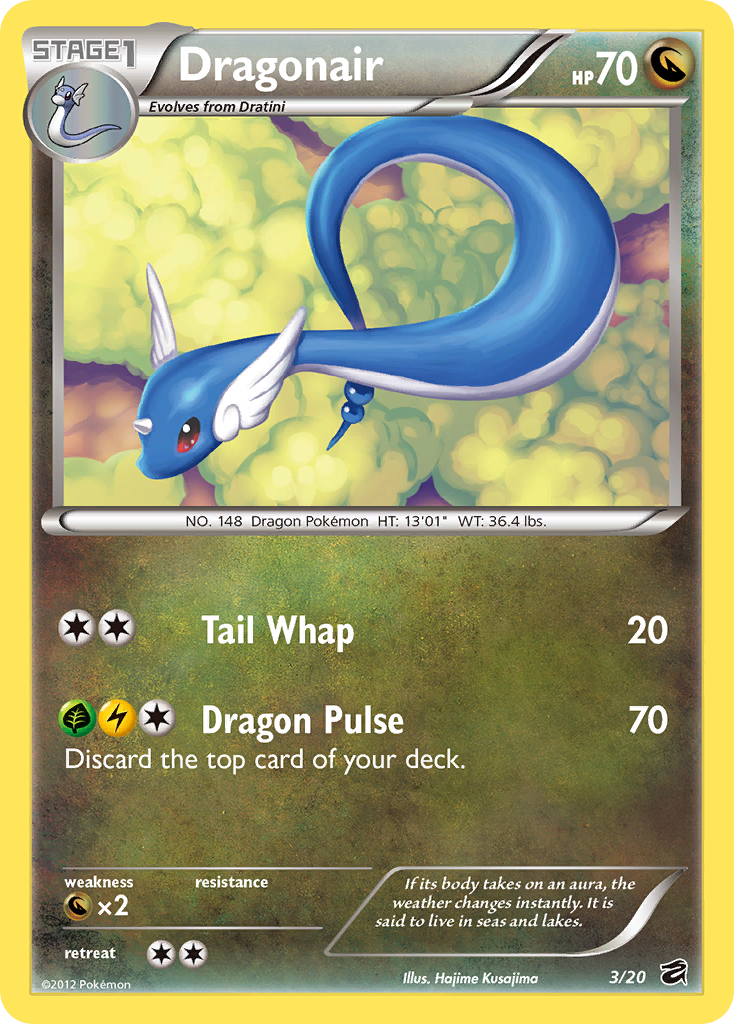 Dragonair (3/20) [Black & White: Dragon Vault] | The Gaming-Verse