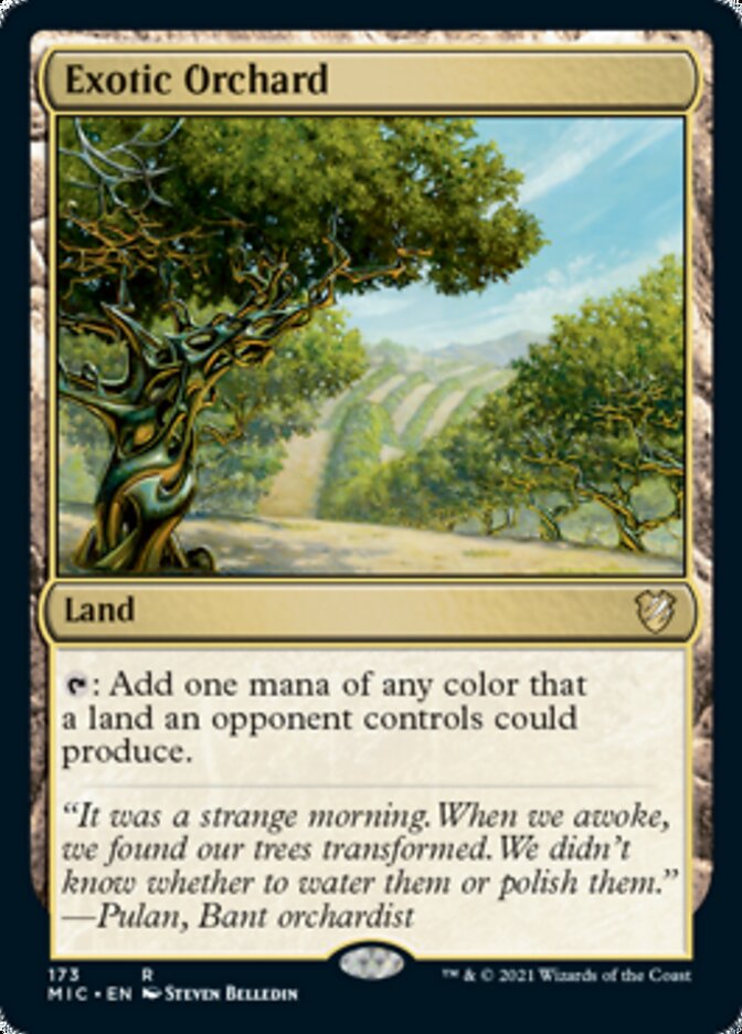 Exotic Orchard [Innistrad: Midnight Hunt Commander] | The Gaming-Verse