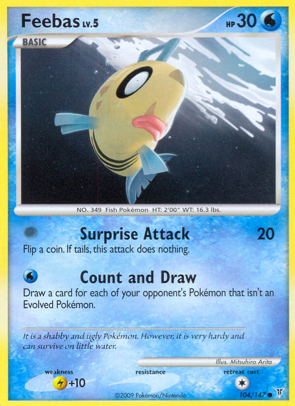 Feebas (104/147) [Platinum: Supreme Victors] | The Gaming-Verse