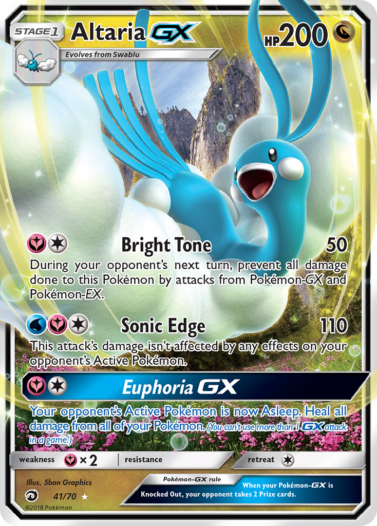 Altaria GX (41/70) [Sun & Moon: Dragon Majesty] | The Gaming-Verse