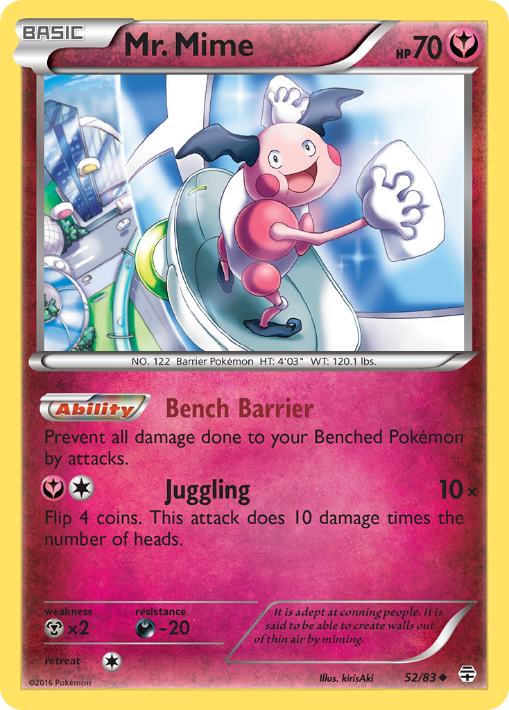 Mr. Mime (52/83) [XY: Generations] | The Gaming-Verse