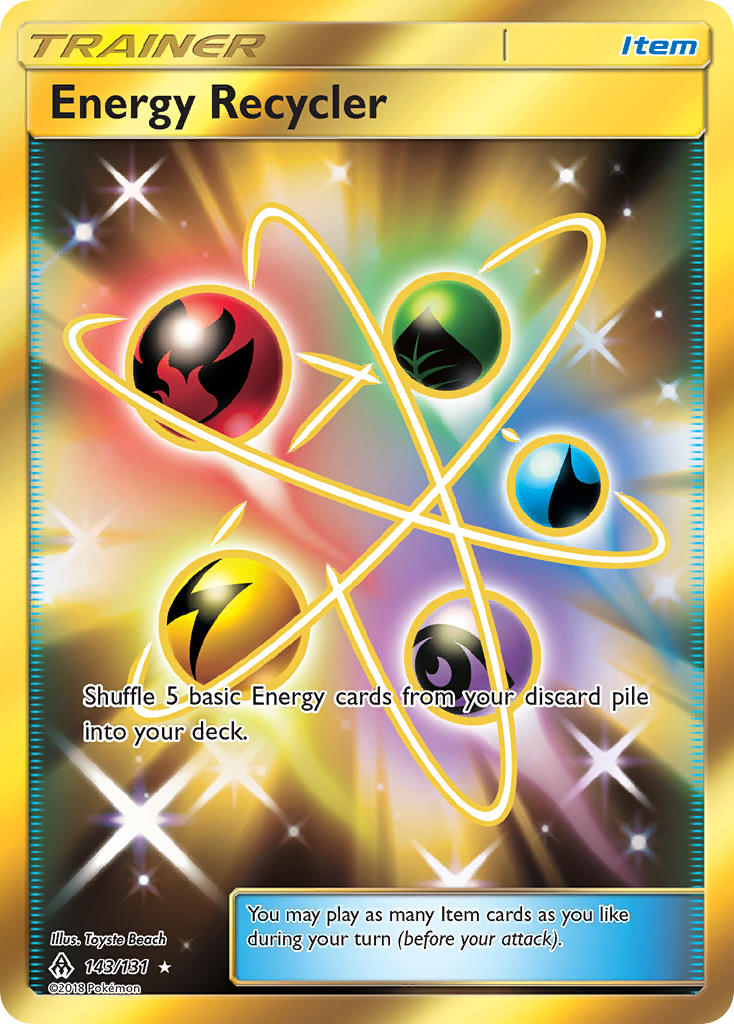 Energy Recycler (143/131) [Sun & Moon: Forbidden Light] | The Gaming-Verse