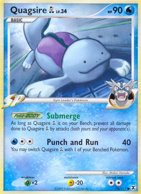 Quagsire GL (76/111) [Platinum: Rising Rivals] | The Gaming-Verse