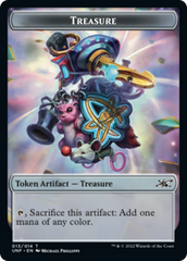 Cat // Treasure (13) Double-sided Token [Unfinity Tokens] | The Gaming-Verse