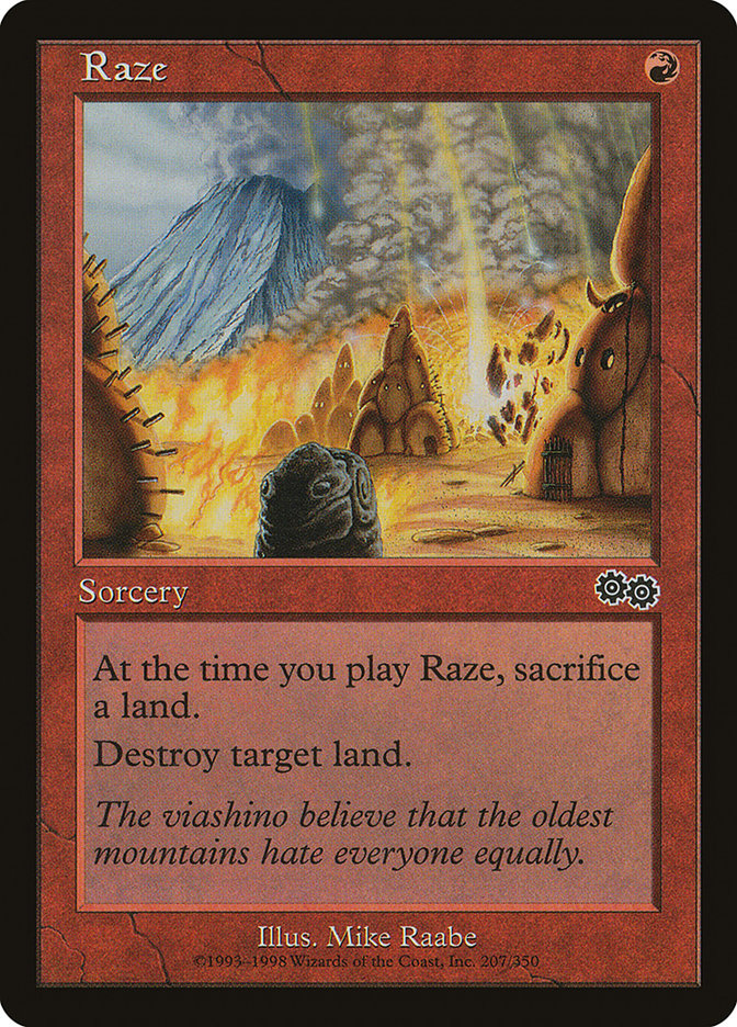 Raze [Urza's Saga] | The Gaming-Verse