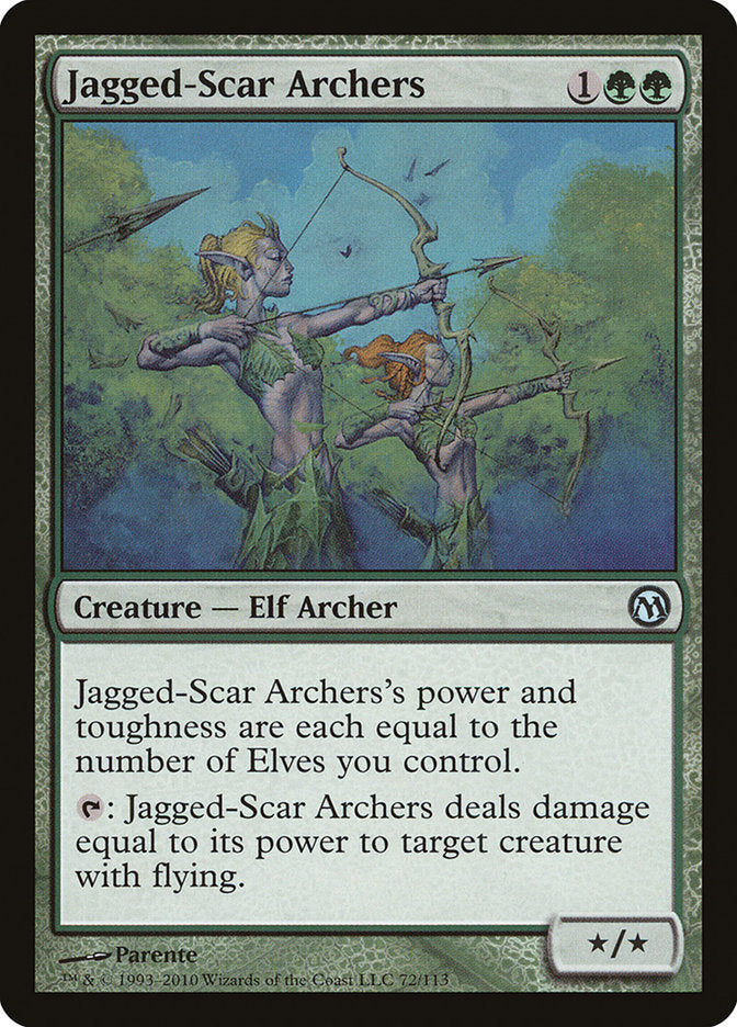 Jagged-Scar Archers [Duels of the Planeswalkers] | The Gaming-Verse