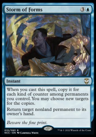 Storm of Forms (Promo Pack) [Streets of New Capenna Commander Promos] | The Gaming-Verse