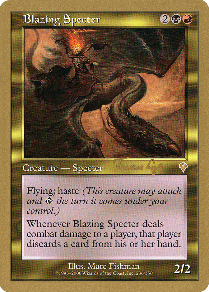 Blazing Specter (Tom van de Logt) [World Championship Decks 2001] | The Gaming-Verse