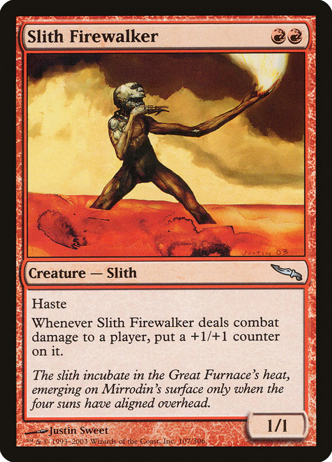 Slith Firewalker [Mirrodin] | The Gaming-Verse