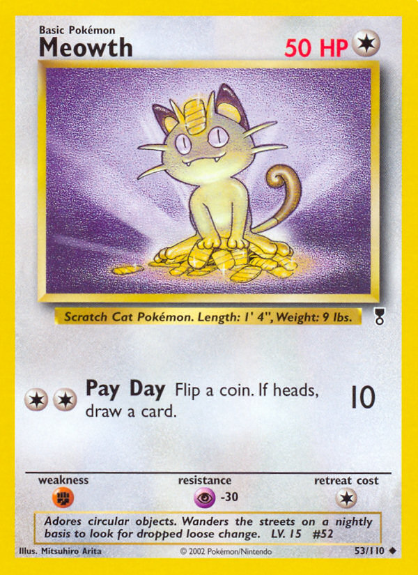 Meowth (53/110) [Legendary Collection] | The Gaming-Verse