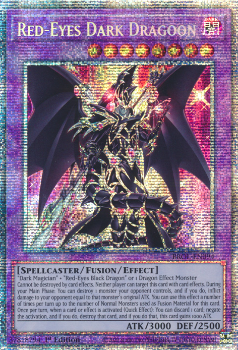 Red-Eyes Dark Dragoon [BROL-EN094] Starlight Rare | The Gaming-Verse