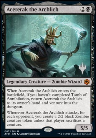 Acererak the Archlich (Promo Pack) [Dungeons & Dragons: Adventures in the Forgotten Realms Promos] | The Gaming-Verse