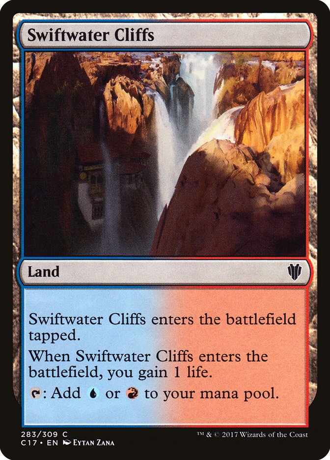 Swiftwater Cliffs [Commander 2017] | The Gaming-Verse