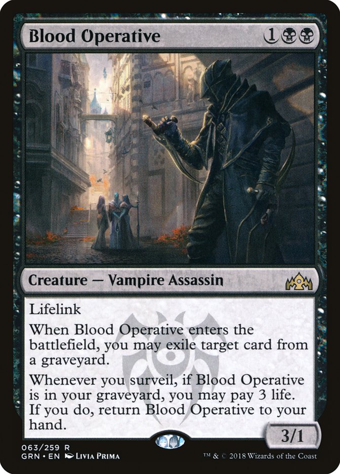 Blood Operative [Guilds of Ravnica] | The Gaming-Verse