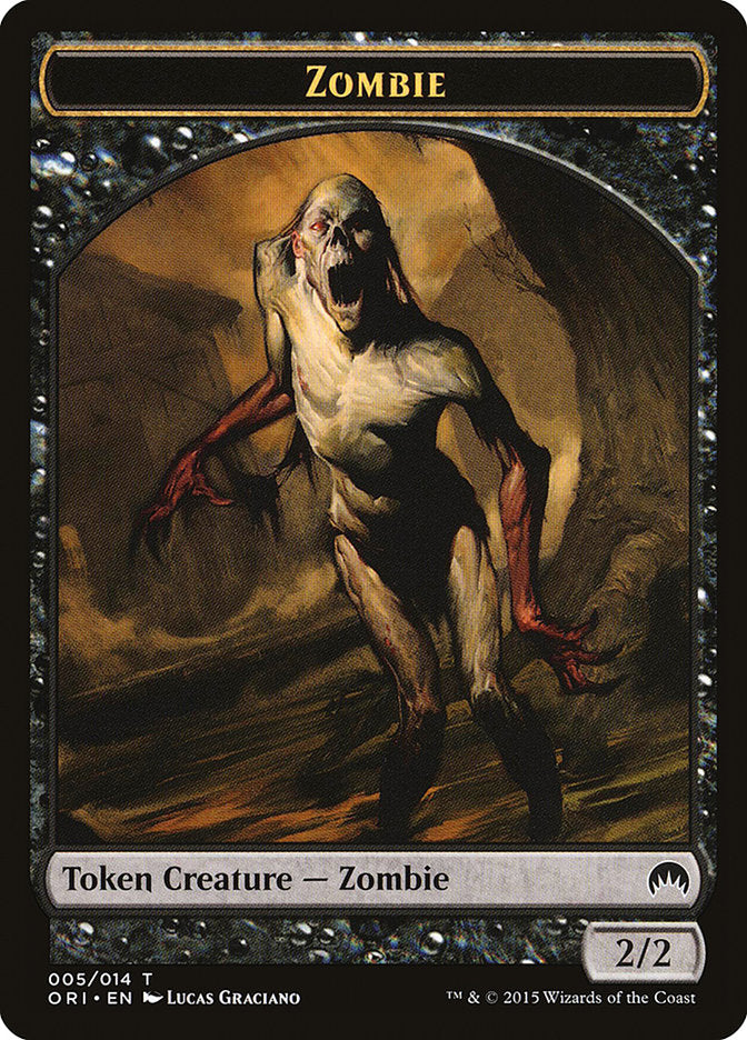 Zombie [Magic Origins Tokens] | The Gaming-Verse