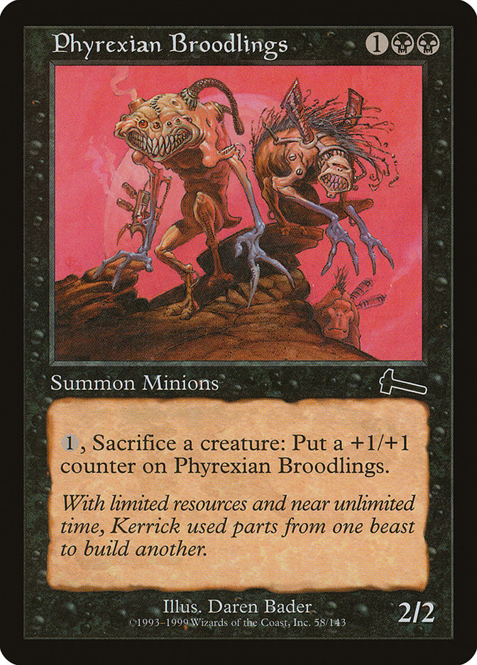 Phyrexian Broodlings [Urza's Legacy] | The Gaming-Verse