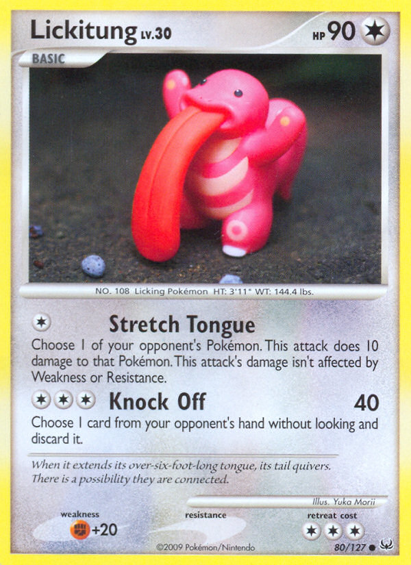 Lickitung (80/127) [Platinum: Base Set] | The Gaming-Verse