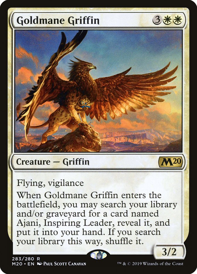 Goldmane Griffin [Core Set 2020] | The Gaming-Verse