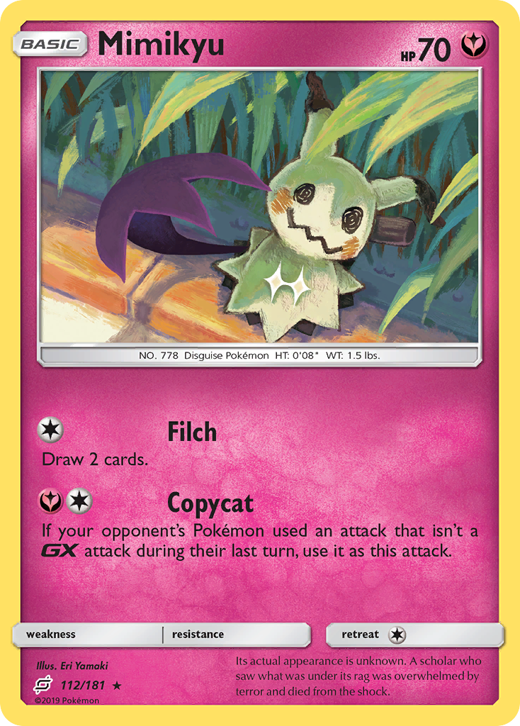 Mimikyu (112/181) [Sun & Moon: Team Up] | The Gaming-Verse