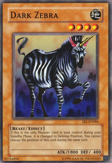 Dark Zebra [SRL-EN084] Common | The Gaming-Verse