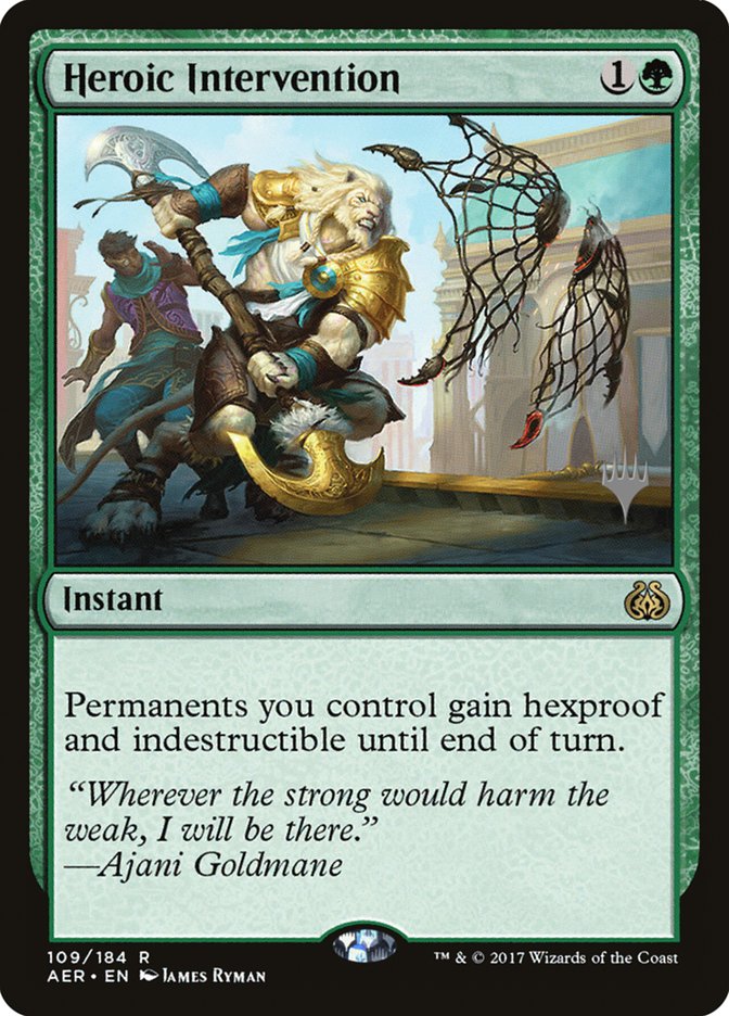 Heroic Intervention (Promo Pack) [Aether Revolt Promos] | The Gaming-Verse