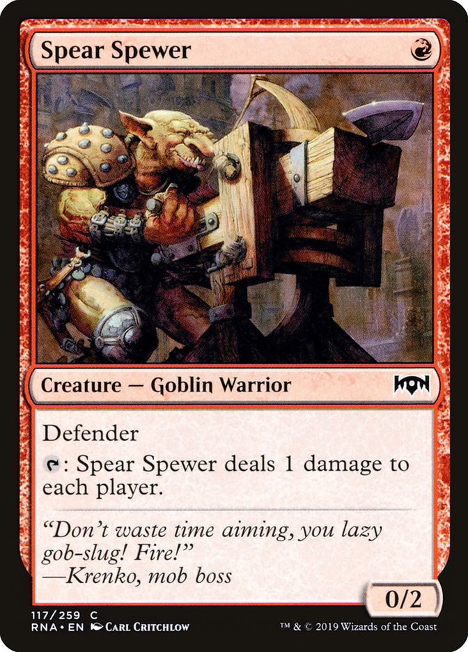 Spear Spewer [Ravnica Allegiance] | The Gaming-Verse