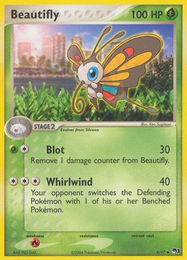 Beautifly (6/17) [POP Series 1] | The Gaming-Verse