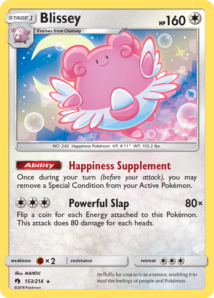 Blissey (153/214) [Sun & Moon: Lost Thunder] | The Gaming-Verse