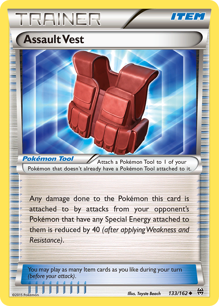 Assault Vest (133/162) [XY: BREAKthrough] | The Gaming-Verse