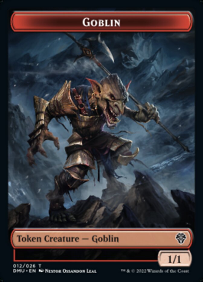 Goblin Token [Dominaria United Tokens] | The Gaming-Verse