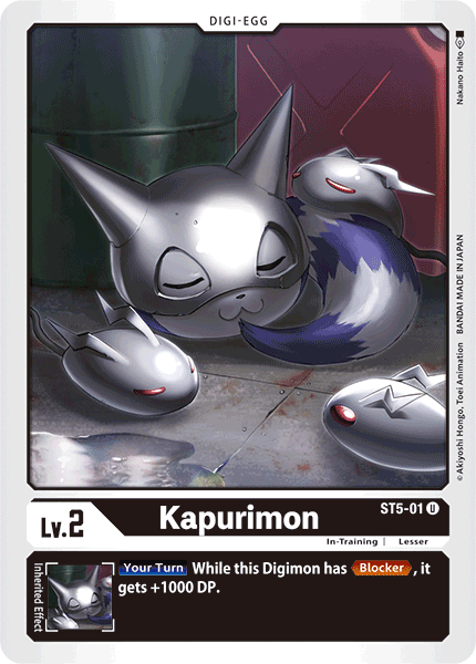 Kapurimon [ST5-01] [Starter Deck: Machine Black] | The Gaming-Verse