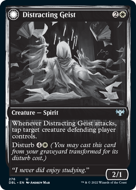 Distracting Geist // Clever Distraction [Innistrad: Double Feature] | The Gaming-Verse