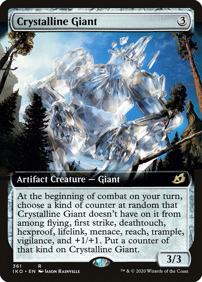 Crystalline Giant (Extended Art) [Ikoria: Lair of Behemoths] | The Gaming-Verse