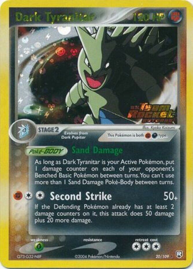 Dark Tyranitar (20/109) (Stamped) [EX: Team Rocket Returns] | The Gaming-Verse