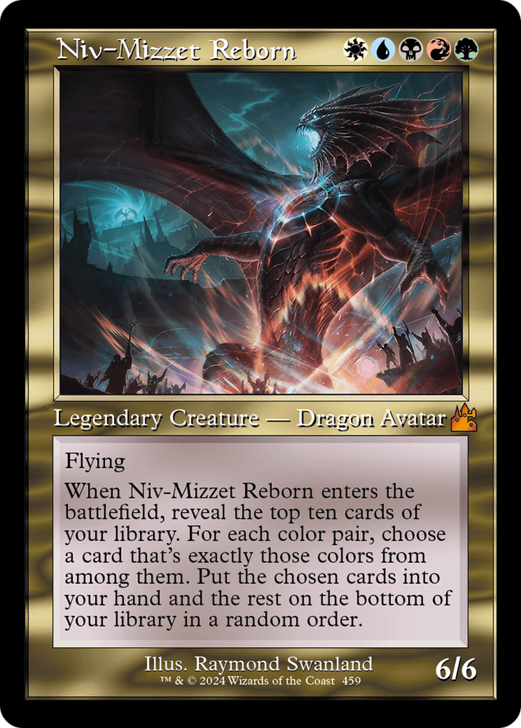 Niv-Mizzet Reborn (Retro Frame) [Ravnica Remastered] | The Gaming-Verse