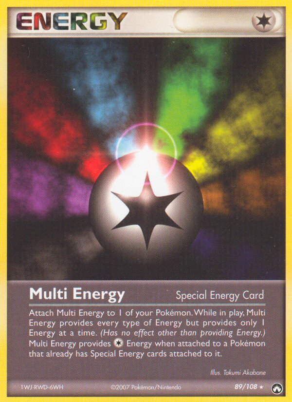 Multi Energy (89/108) [EX: Power Keepers] | The Gaming-Verse