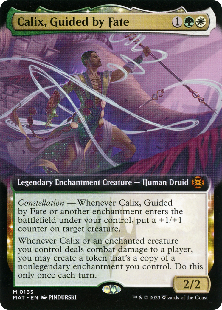 Calix, Guided by Fate (Extended Art) [March of the Machine: The Aftermath] | The Gaming-Verse