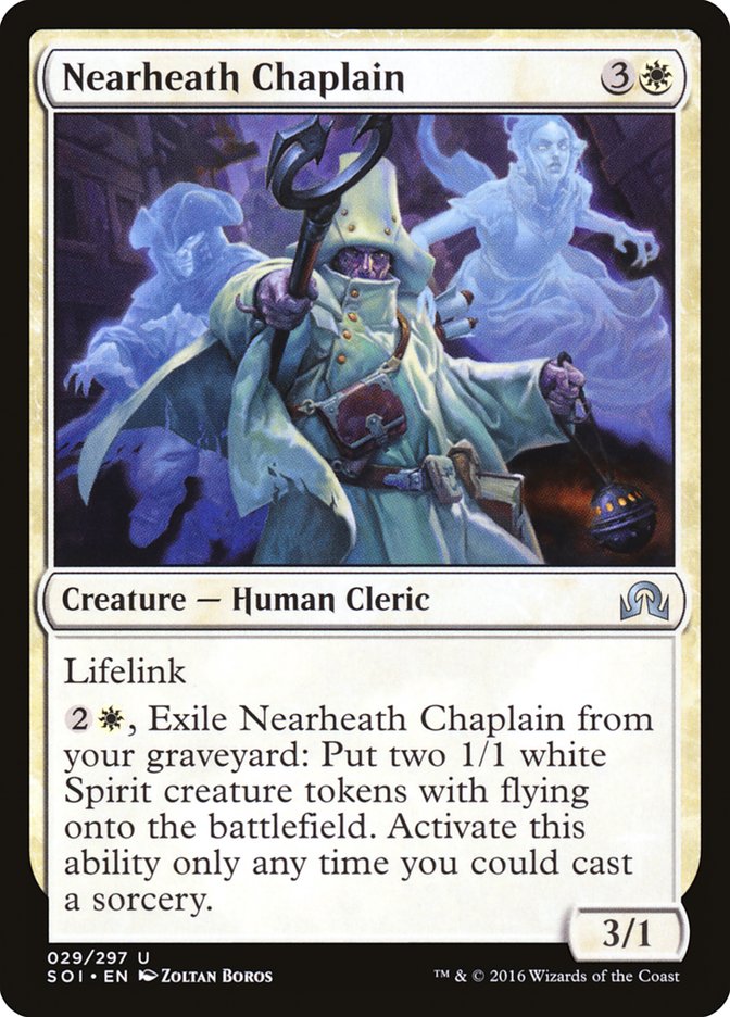 Nearheath Chaplain [Shadows over Innistrad] | The Gaming-Verse