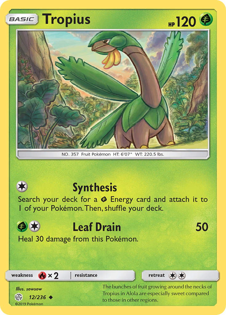 Tropius (12/236) [Sun & Moon: Cosmic Eclipse] | The Gaming-Verse