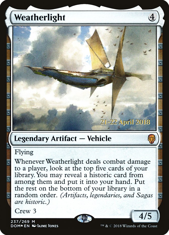 Weatherlight  (Prerelease) [Dominaria Prerelease Promos] | The Gaming-Verse