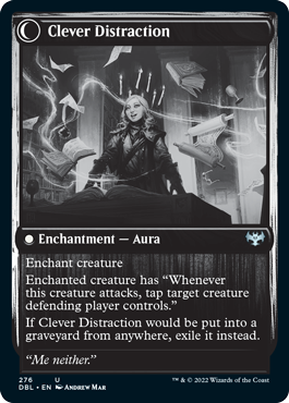 Distracting Geist // Clever Distraction [Innistrad: Double Feature] | The Gaming-Verse