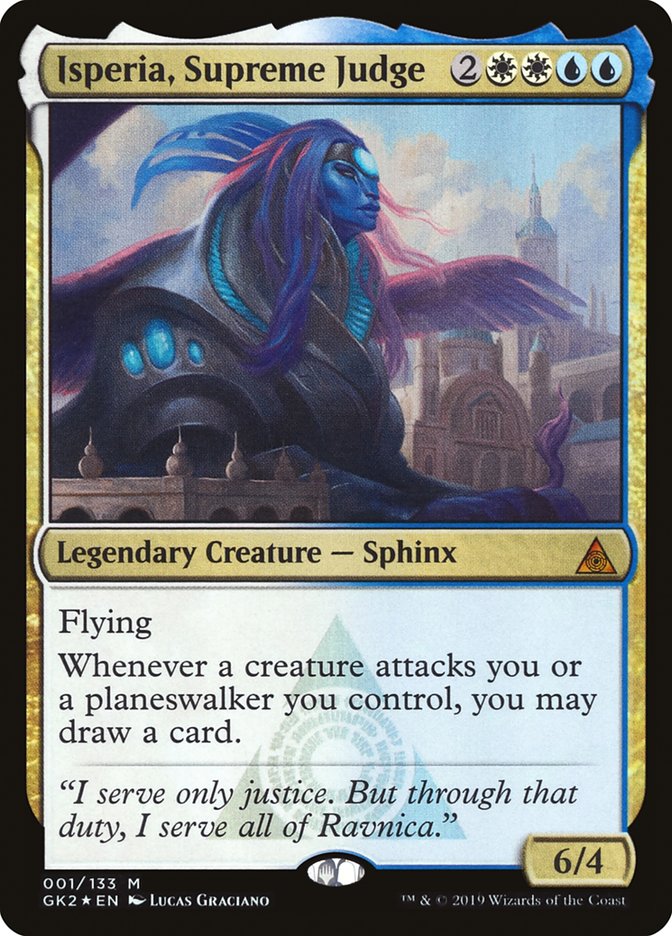 Isperia, Supreme Judge [Ravnica Allegiance Guild Kit] | The Gaming-Verse