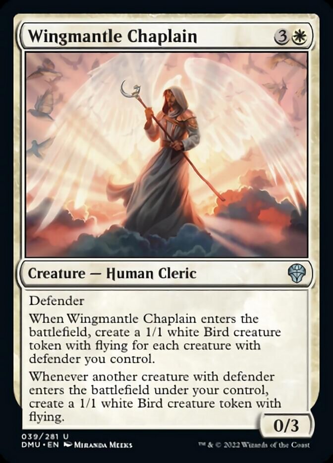 Wingmantle Chaplain [Dominaria United] | The Gaming-Verse