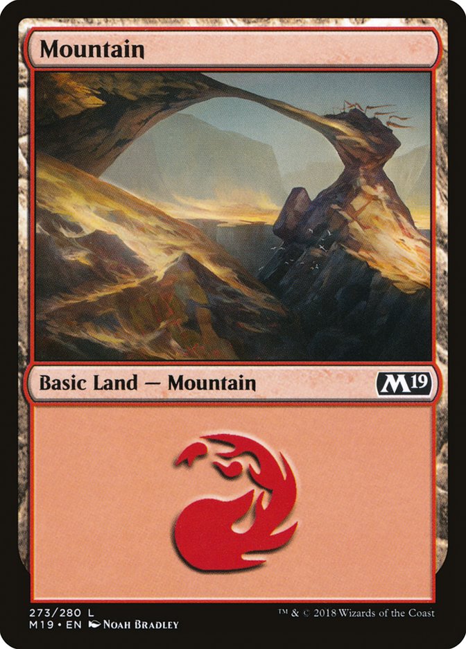 Mountain (#273) [Core Set 2019] | The Gaming-Verse