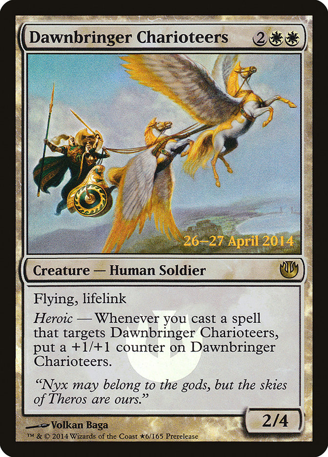 Dawnbringer Charioteers  (Prerelease) [Journey into Nyx Prerelease Promos] | The Gaming-Verse